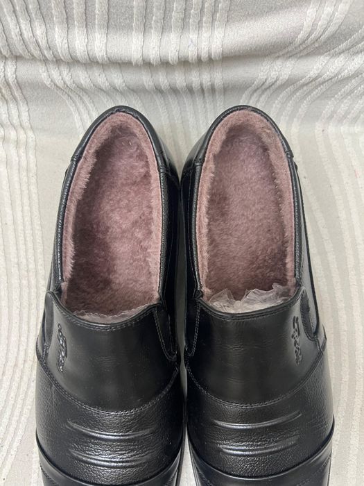 Зимние мужские туфли