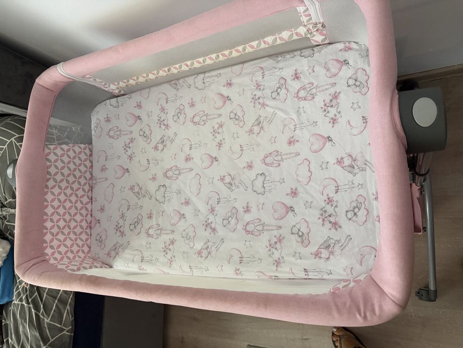 Patut co-sleeper Chipolino roz