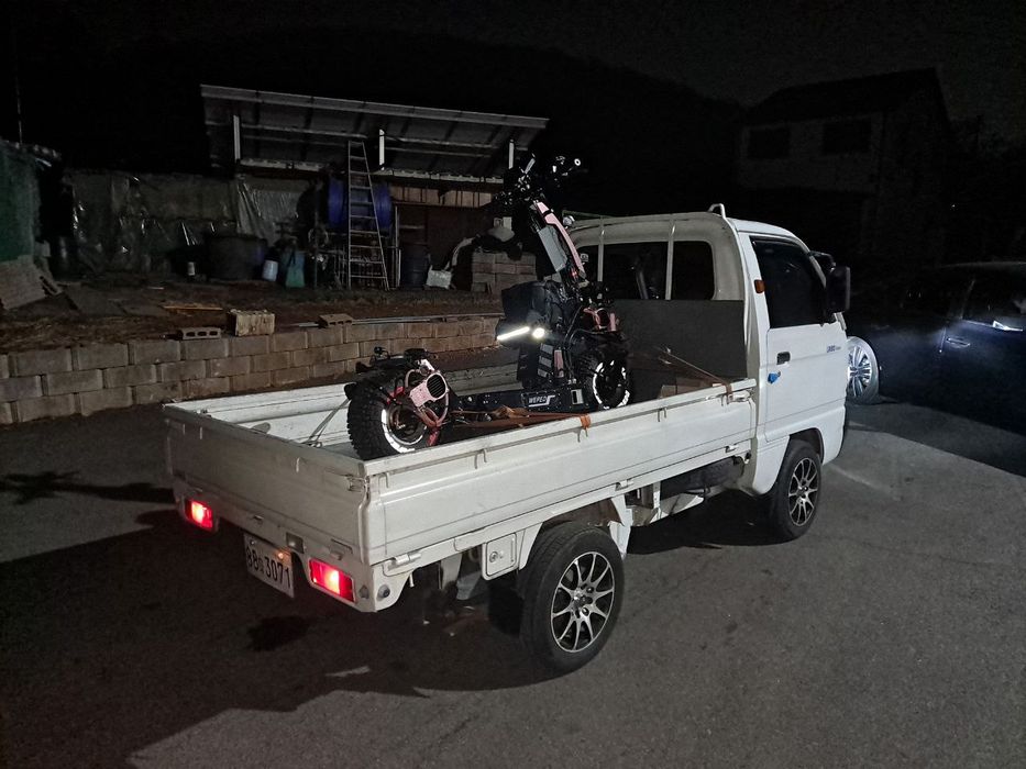 WEPED Dark Knight full tuning 72v 90Ah elektrosamokat