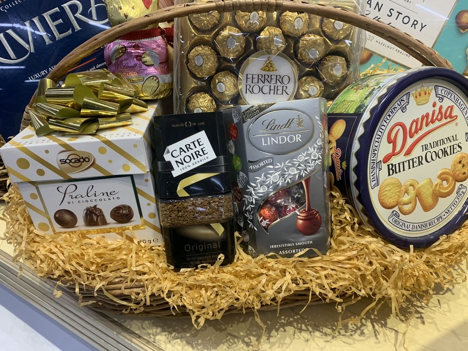 Подарочные корзины к празднику