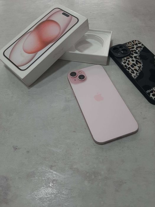 IPhone 15 Plus Pink , 128GB , 85%