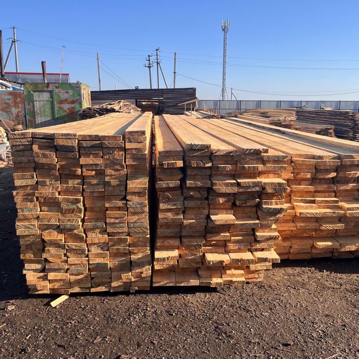 Доска обрезная пиломатериал Лесоматериал