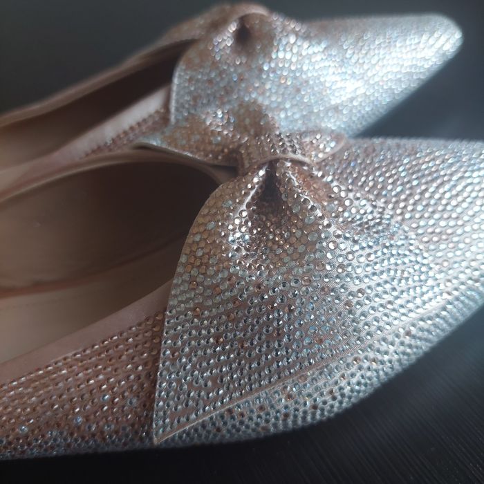 Мюли в стразах 36 размер