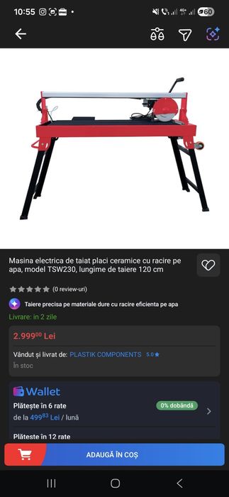 Masina de taiat gresie