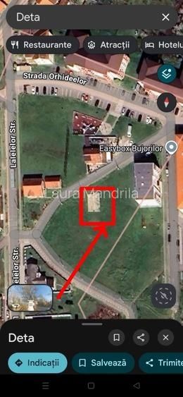 Vând în Deta parcela cu fundație.