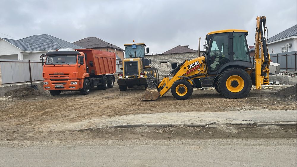 Трактор аренда камаз погрузчик