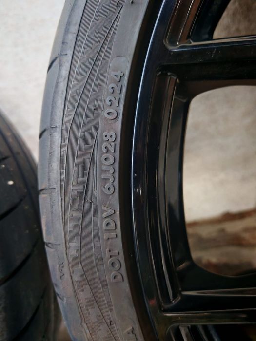 Vând set complet cauciucuri și jante originale Audi RS6 Performance