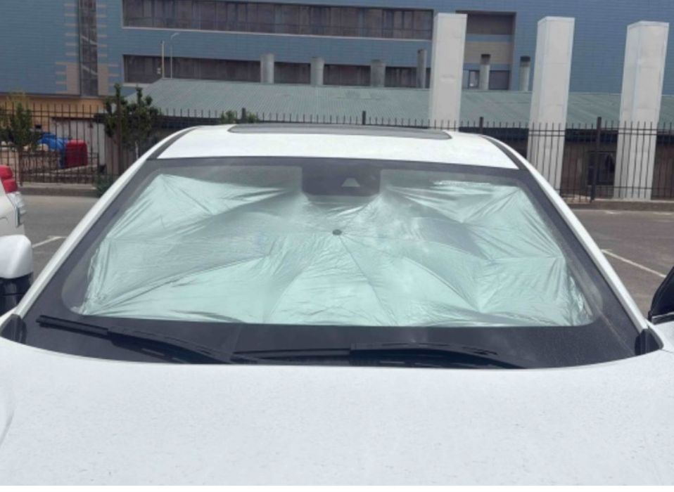 Шторка на лобовое стекло авто