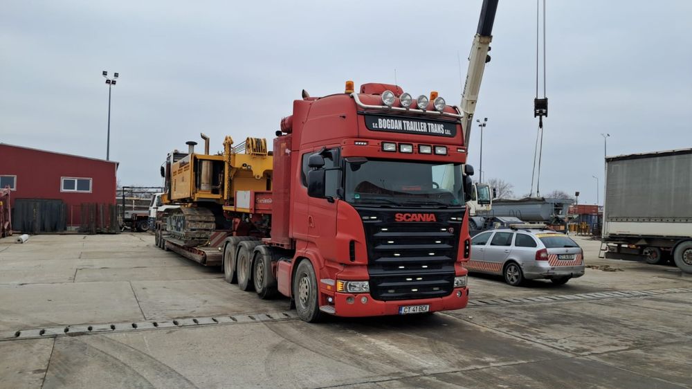 Scania 8X4 convertizor 250 tone