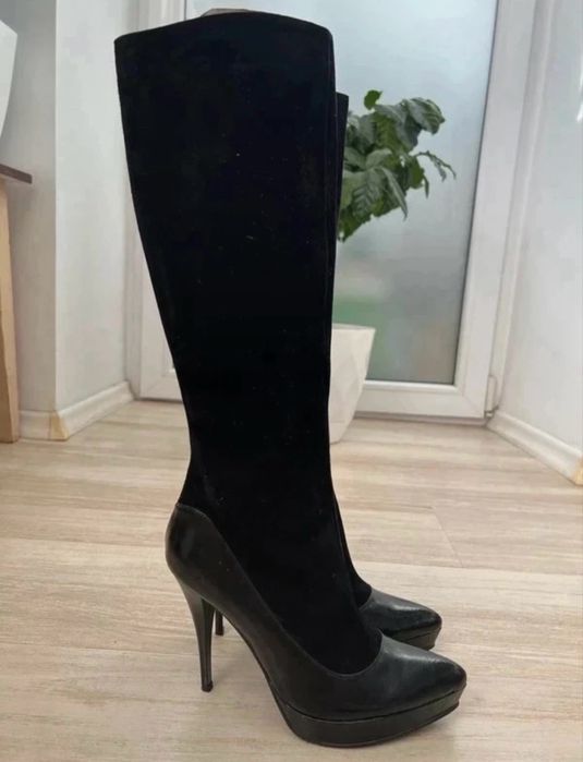 Cizme piele întoarsă Veronesse - 36