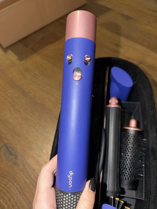 dyson airwrap complete long vinca blue