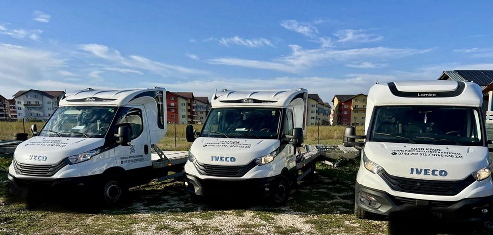 Vand firma transport cu licenta cu 3 auto Iveco
