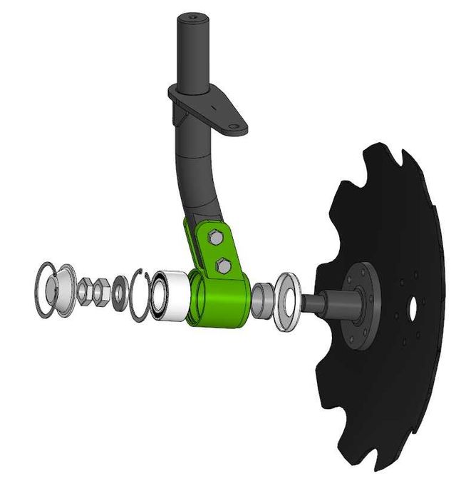 борона дисковая 3 м регулируемая