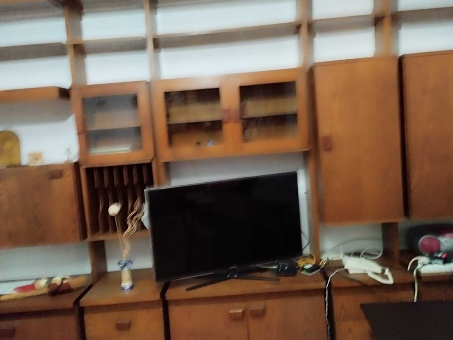 Biblioteca lemn masiv