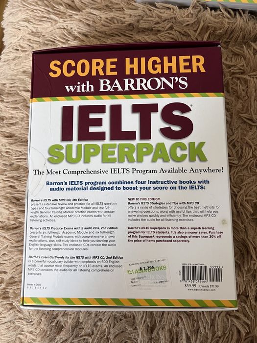 Книги для подготовки к IELTS