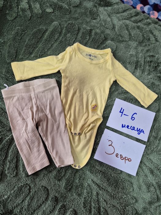 Бебешки запазени дрешки 4-6