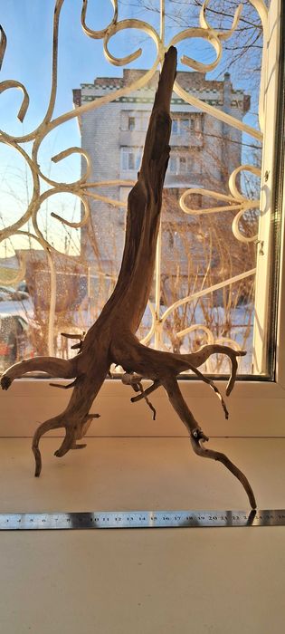 Коряга в аквариум