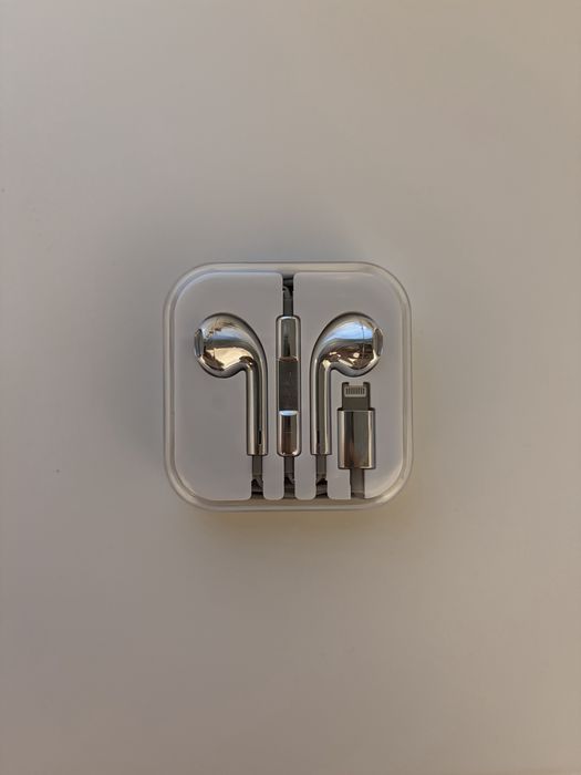 Airpods проводные, lightning