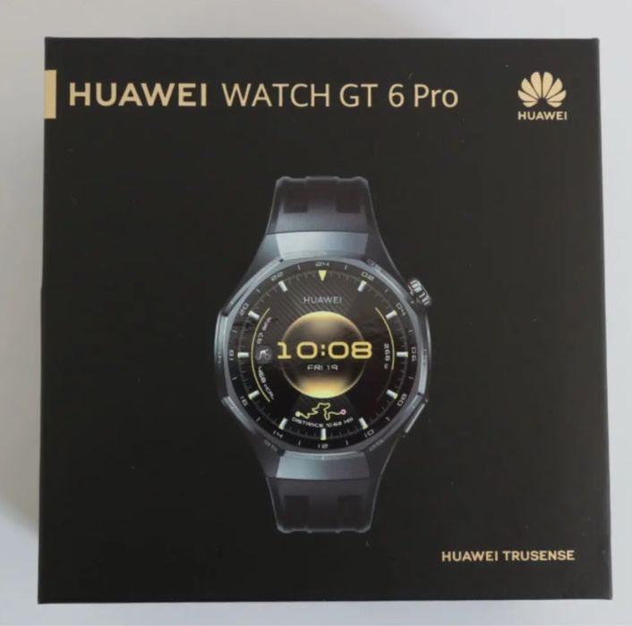 Huawei Watch GT 6 Pro, 46MM, Black Titanium Alloy Case