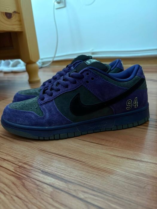 Supreme x Nike SB Dunk Low “Ink” / “94”