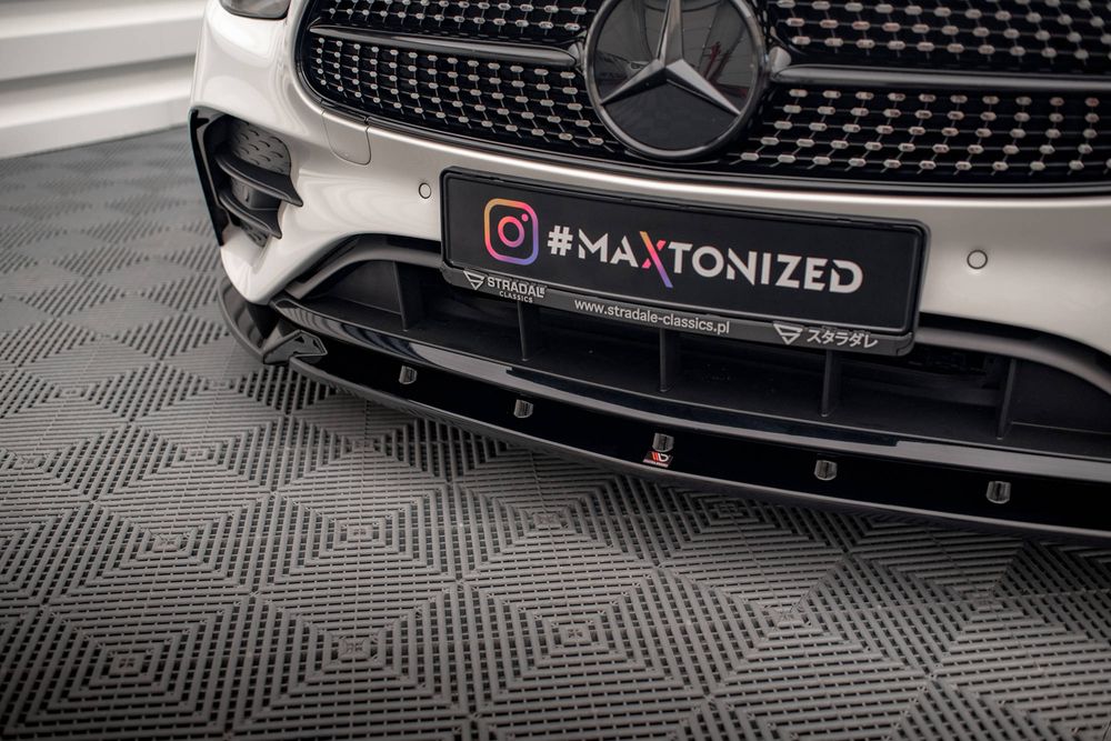 Спойлер за предна броня Maxton design за Mercedes Benz W213 (2020-)