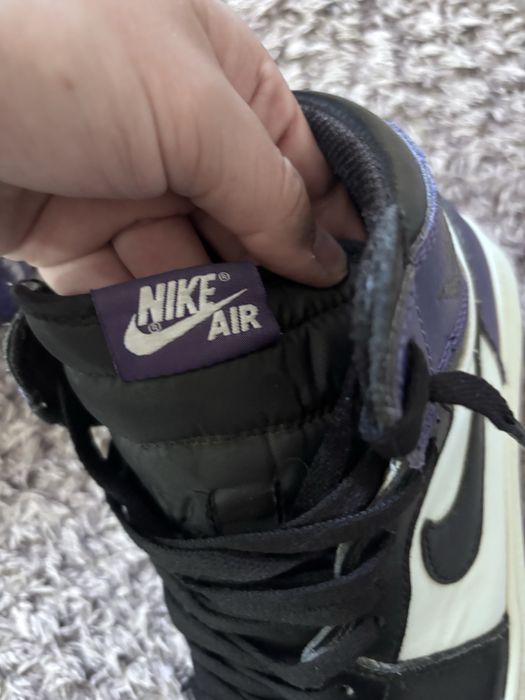 Nike jordan 1 high purple