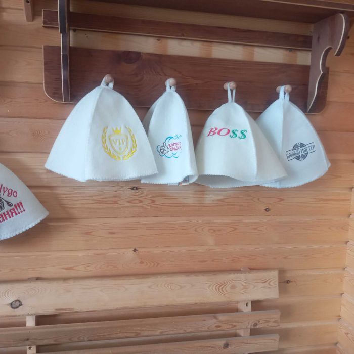 Шапки для бани и сауны.