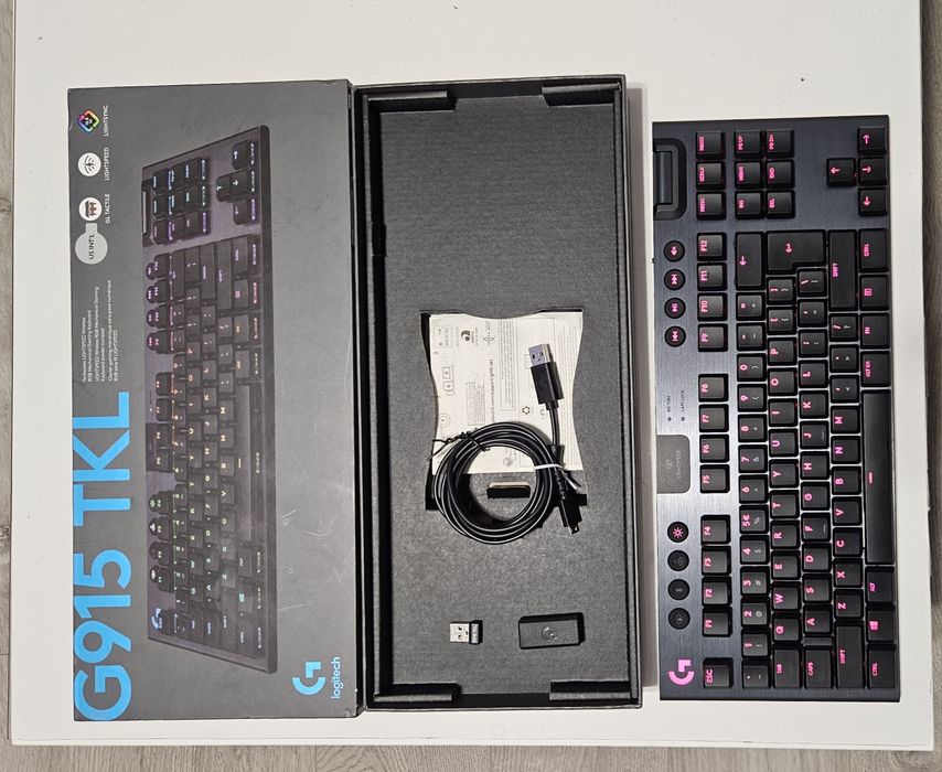 Tastatura Logitech G915 TKL tactile