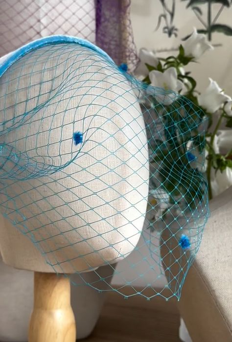 Новый ободок с вуалью от Gakku