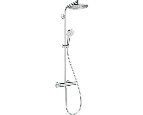 Coloana de dus cu termostat Hansgrohe Crometta S Showerpipe 240, crom