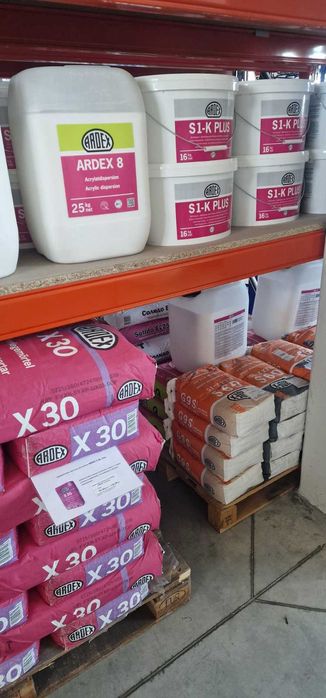 Професионално бяло лепило ARDEX X7W – Топ цена!