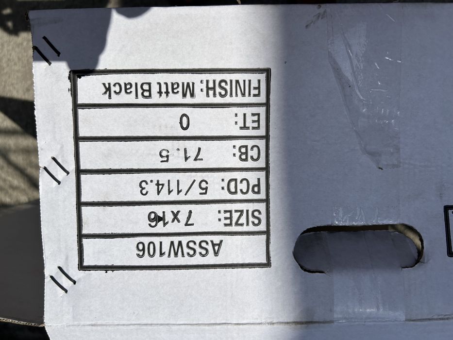 16" 5х114.3 Минусови Стоманени Джанти 4х4 Suzuki Subaro Honda Jeep