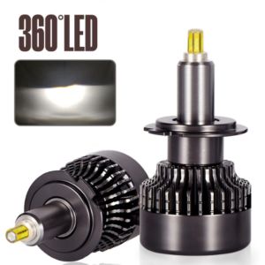 Лед крушки за фарове Turbo Led H4 Canbus 360 ВИСОК клас CANBUS,Мощни /