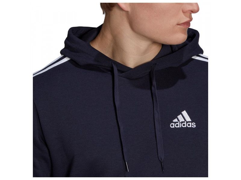 Adidas Мъжка суичър с качулка Essentials Fleece 3 Stripes  размери -
