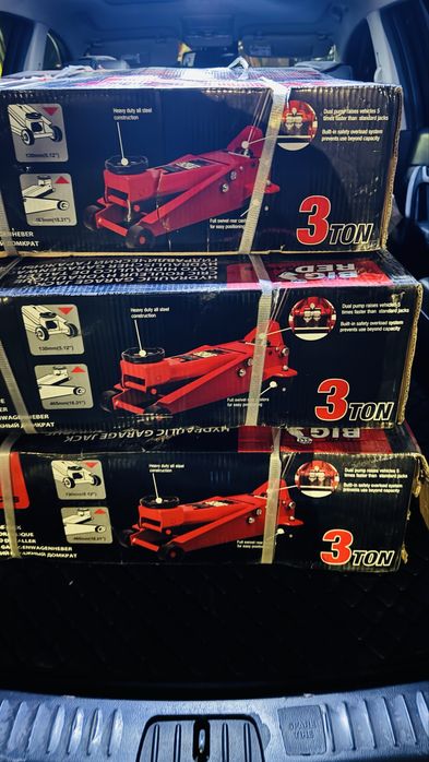 Torin Big Red 3 tonnalik gidravlik 2 porshanli podkatnoy domkrat