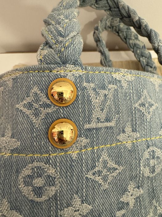 Geanta louis vuitton denim