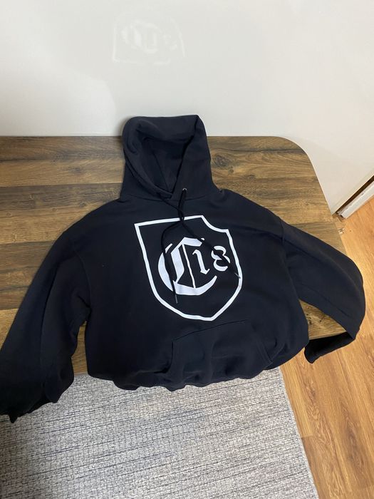 Черно худи  C18 S/M