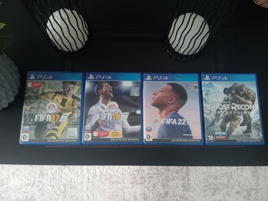 Продам игры для Ps 4, в отличном состоянии