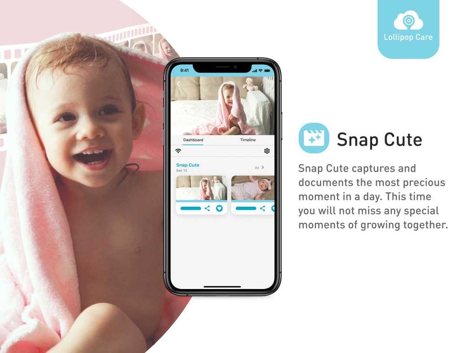 ЛОЛИПОП БЕБЕФОН Lollipop Smart Wi-Fi-Based Baby Camera/ Бебефон