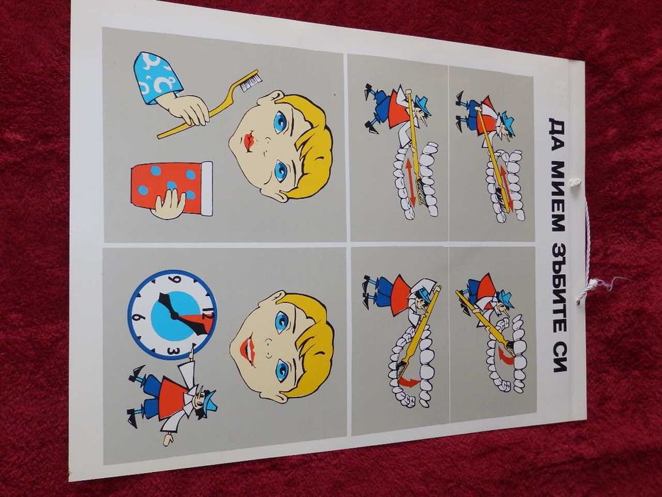 Плакати - СОЦ, учебни табла на автомобилна тематика от 30-те години