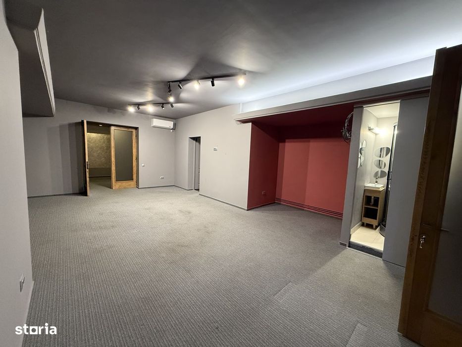 Apartament cu garaj, grădină, aer conditionat și centrală proprie