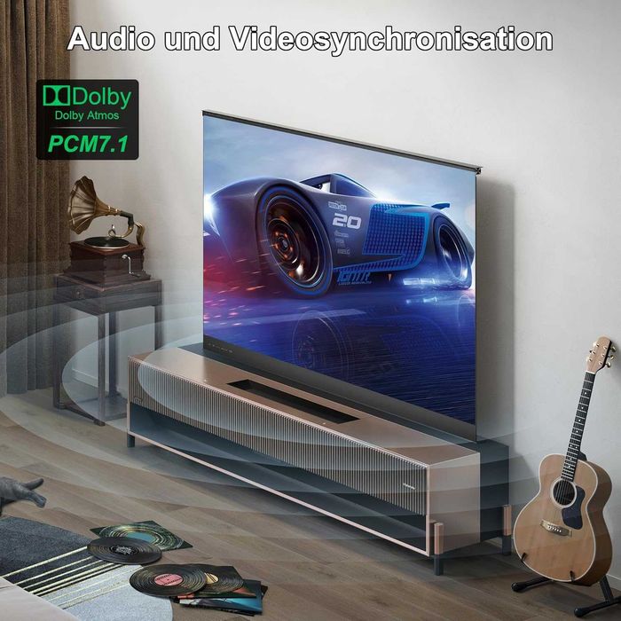 Splitter HDMI 1 IN 4 OUT,4 monitoare -  8K-60Hz/4K-120Hz,TV/PC/PS/Xbox