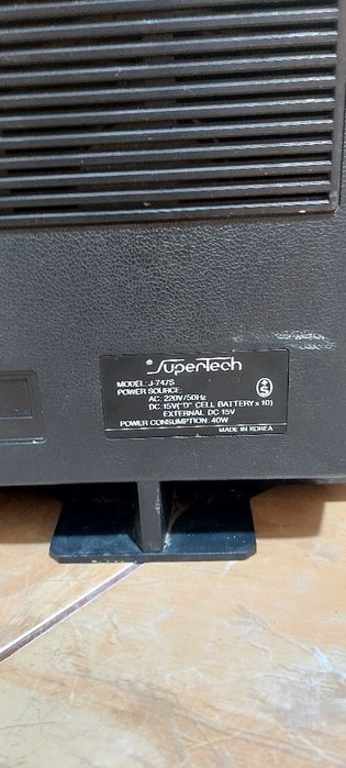 Radio casetofon SuperTech j-747s