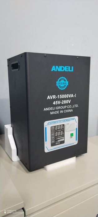Andeli 15 Kva 45V-280V Releyni stabilizator.