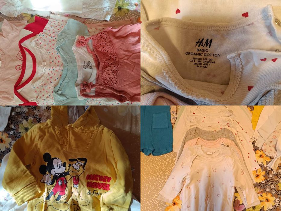 Hainute bebe nou nascut set complet de la nastere pana la varsta 2 ani