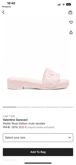 Slapi Valentino Garavani