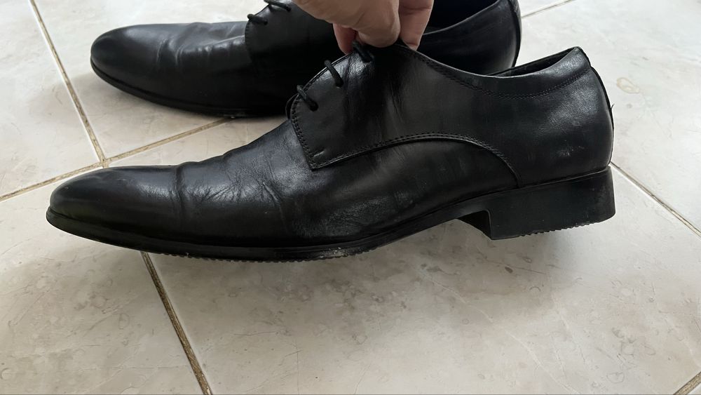 Туфли кожаные, 43р