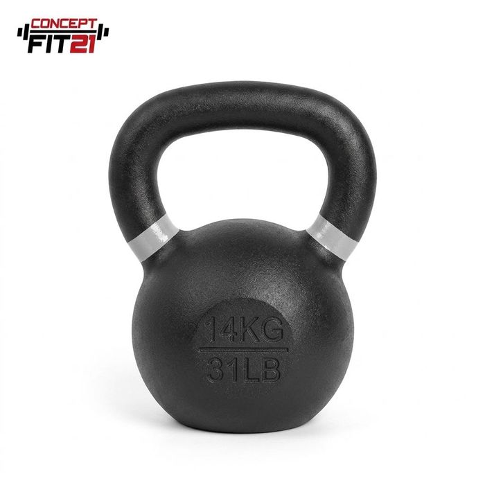Kettlebell 14kg Fontă culoare negru