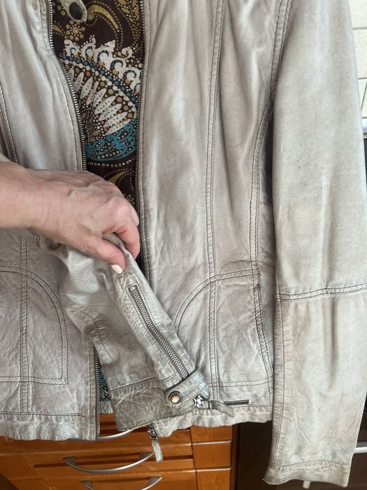 Кожено дамско яке