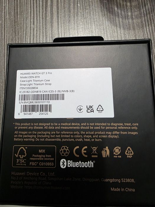 Ceas Huawei GT3 Pro titanium